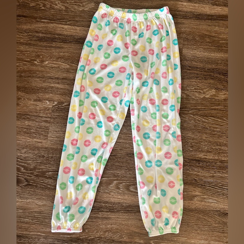 Girls 2-Piece Pokémon Pajama Set Large 10/12 - Picture 3 of 7